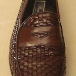 Cole Haan Bragona Woven Leather  Mens Shoes  Loafer Slip Ons Driving