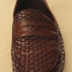 Cole Haan Bragona Woven Leather  Mens Shoes  Loafer Slip Ons Driving