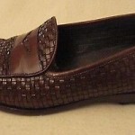 Cole Haan Bragona Woven Leather  Mens Shoes  Loafer Slip Ons Driving