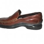 COLE HAAN NIKE AIR MEN’S Brown LEATHER slip on  size 9 M