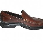 COLE HAAN NIKE AIR MEN’S Brown LEATHER slip on  size 9 M
