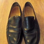 COLE HAAN WONDERFUL BLACK LOAFER SHOES 11.5 M NIKE AIR