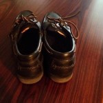 Timberland Black Leather Dock Shoes 9.5 D Worn Once!