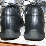 COLE HAAN BLACK OXFORD PEBBLED GRAINED LEATHER MENS SHOES SIZE 12 M