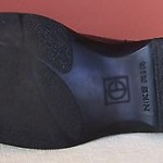 COLE HAAN COUNTRY NIKE AIR BLACK LEATHER SLIP-ON LOAFERS/SHOES 10½ M