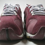 DIESEL 10 Rich Red Burgundy with Gray Suede Canvas Vinyl Vtg Classic RARE OG