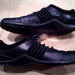 COLE HAAN BLACK AND SUEDE MENS SHOES SIZE 11.5