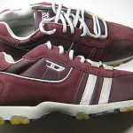 DIESEL 10 Rich Red Burgundy with Gray Suede Canvas Vinyl Vtg Classic RARE OG