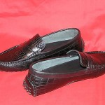 COLE HAAN NIKE AIR PENNY LOAFERS MENS SHOES FLATS BLACK LEATHER 7 M