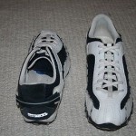 DIESEL Men Shoes White & Blue Leather Upper Size 12