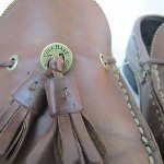COLE HAAN SHOES Men’s  8 1/2 M SLIP ON LOAFERS TASSELS STITCHING NICE!