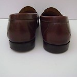 COLE HAAN BROWN LEATHER LOAFERS SHOES MEN’S 11C 11 C TASSEL SLIP-ON DRESS CASUAL
