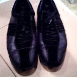 COLE HAAN BLACK AND SUEDE MENS SHOES SIZE 11.5