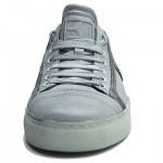 $225 Hugo Boss Orange Label White Leather Fashion Sneakers Mens Shoes 8 41 .5