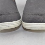 Diesel ‘Joyful’ Men’s Gray Canvas with Orange Accent Oxford Size 12 M
