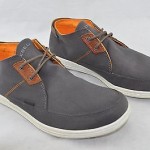 Diesel ‘Joyful’ Men’s Gray Canvas with Orange Accent Oxford Size 12 M