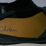 Cole Haan 10M Mens Black Slip On Shoes Leather