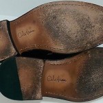 Cole Haan 10M Mens Black Slip On Shoes Leather