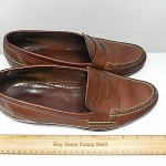 Men’s COLE HAAN Brown Leather Slip On Loafers Size 10.5 W