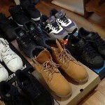 mens shoe lot nike air force 1 supra new balance timberland 9.5