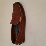 MENS COLE HAAN BROWN LEATHER LOAFER SLIP -ON SHOES SZ  10.5 M