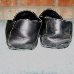 HUGO BOSS BLACK CLASSIC SLIP-ON SIGNATURE LOAFERS MOCCASINS SZ 11 PRE-OWNED