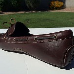 NEW Cole Haan Air Grant Driving Shoes Moccasins T Moro Dk Brn Leather Mens 10