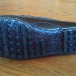 Cole Haan Air Grant dark brown croc print driving mocs mens us size 10m