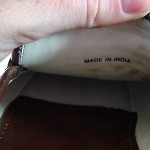 Men’s Cole Haan Woven Leather Penny Loafers Brown Sz 10 M