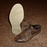 NICE Hugo Boss Orange Label Distressed Wingtips Bravox Casual Shoes EURO 41 / 8
