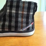 Diesel FUNKYON High Top/Boot Athletic Shoes – Plaid & Gray Suede – Size 11/44.5