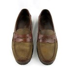 Cole Haan Suede Leather Loafers Mens Sz 10.5 Country  Slip On Shoes