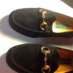 Cole Haan Horse Bit Black Suede Leather Men’s Slip On Loafers Size 8M