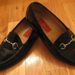 Cole Haan CITY 1498 Men’s Black Leather Horse Bit Loafers Size 10.5 M Italy