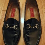 Cole Haan CITY 1498 Men’s Black Leather Horse Bit Loafers Size 10.5 M Italy