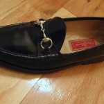 Cole Haan CITY 1498 Men’s Black Leather Horse Bit Loafers Size 10.5 M Italy
