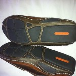 Cole Haan Leather Loafers Men Size 11 Country Brown Nike Air Sole Slip On Shoes
