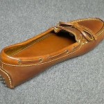 COLE HAAN~MEN’S BROWN LEATHER MOCCASIN TYPE SHOES~LOAFERS~US Sz.8.5 D~NEAR MINT