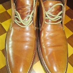 COLE HAAN MENS LEATHER ANKLE DRESS BOOT / SHOE – TAN – SIZE 13 M