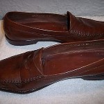 Cole Haan Resort Mens 11.5D (11D?) Brown Leather Penny Loafers Shoes