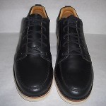 TIMBERLAND ABINGTON WORK OXFORD SZ 11 VIBRAM SOLE BLACK LEATHER 6015R