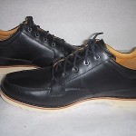 TIMBERLAND ABINGTON WORK OXFORD SZ 11 VIBRAM SOLE BLACK LEATHER 6015R