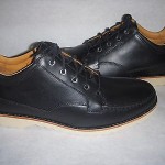 TIMBERLAND ABINGTON WORK OXFORD SZ 11 VIBRAM SOLE BLACK LEATHER 6015R
