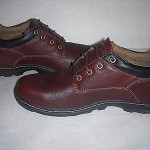 TIMBERLAND EARTHKEEPERS CARLSBAD PLAIN TOE OXFORD SZ 10 BROWN 89537