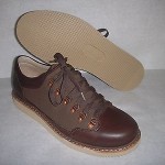 TIMBERLAND ABINGTON ALPINE OXFORD SZ 10.5 BROWN OLIVE LEATHER CANVAS 81505