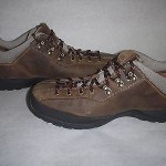 TIMBERLAND FRONT COUNTRY LACE TO TOE OXFORD SZ 10.5 TAUPE LEATHER 74181