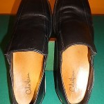 MENS COLE HAAN NIKE AIR BLACK CASUAL LEATHER LOAFERS SHOES SIZE 11 M