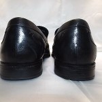 Men’s Cole Haan Nike Air soft black leather casual loafers slip ons sz 10 M