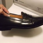 MENS COLE HAAN NIKE AIR PINCH AIR LEATHER  PENNY LOAFER SHOES SZ 10.5M