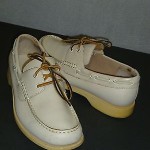 COLE HAAN IVORY Leather Moc Oxfords Men’s Shoes SZ 7 M